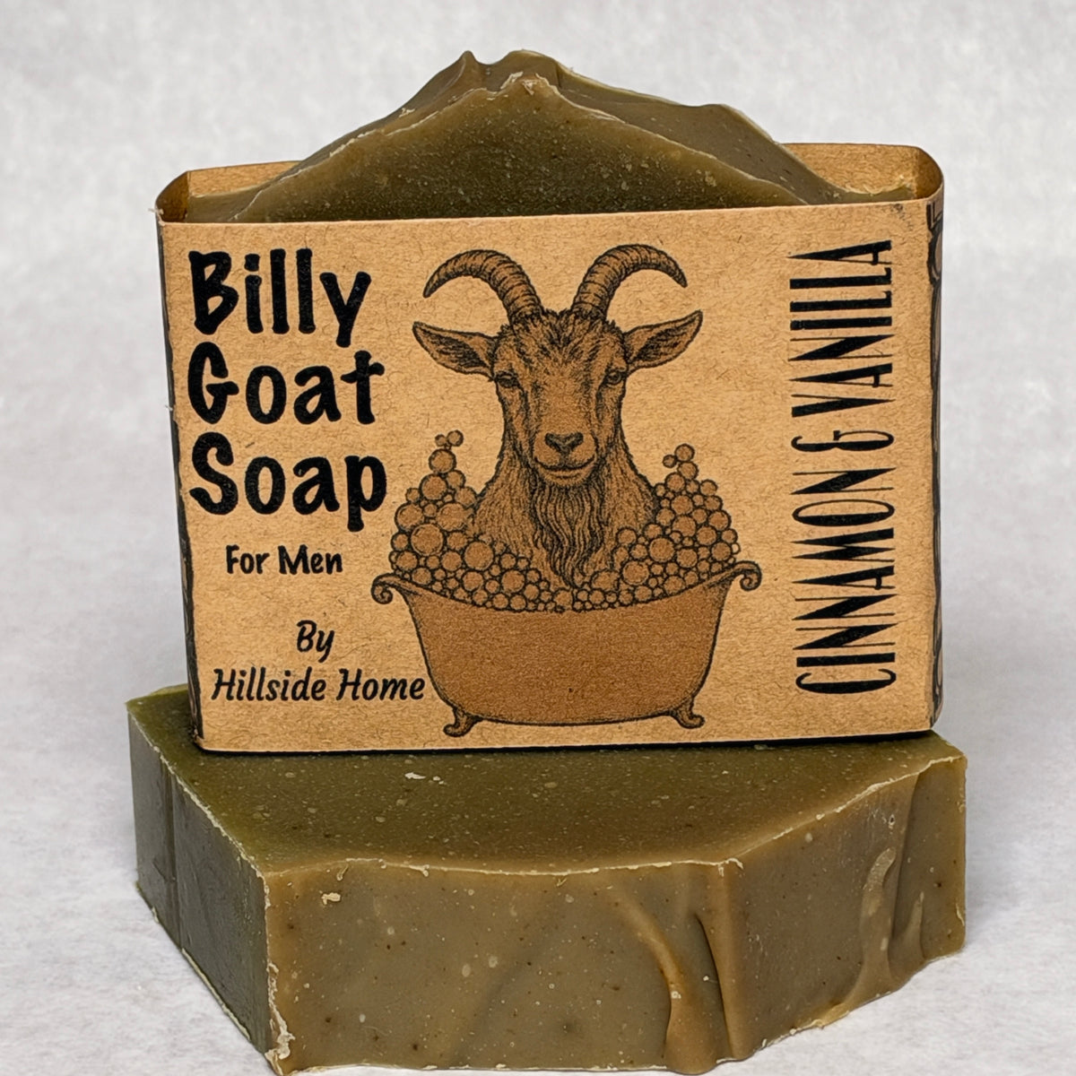 Men’s Goats Milk Soap- Cinnamon & Vanilla