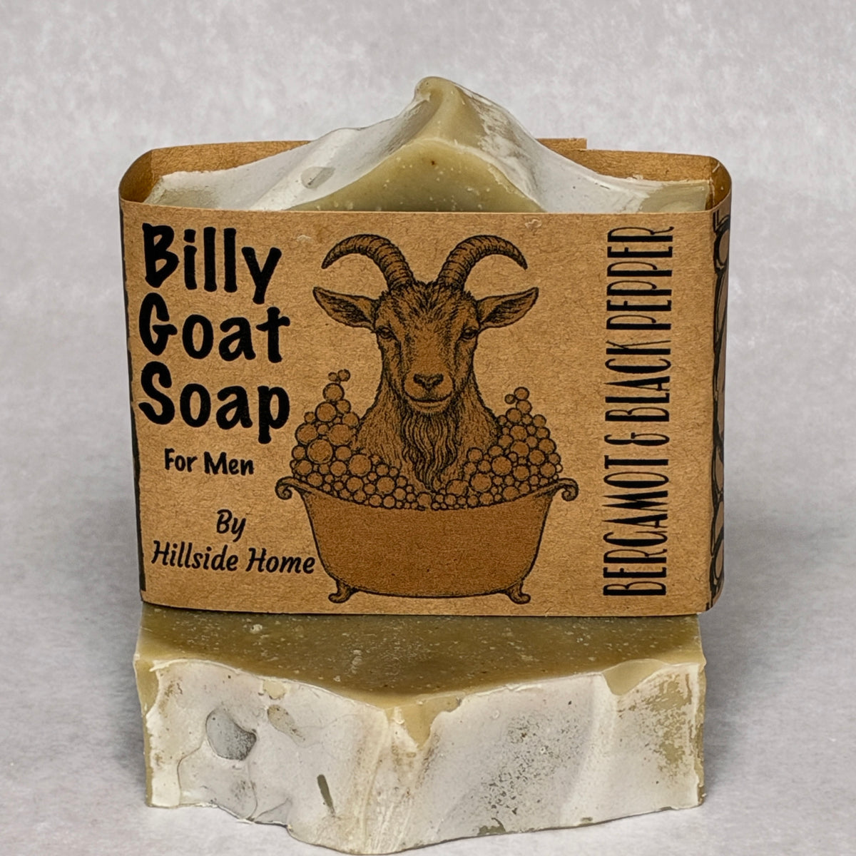 Men’s Goats Milk Soap-Bergamot & Black Pepper