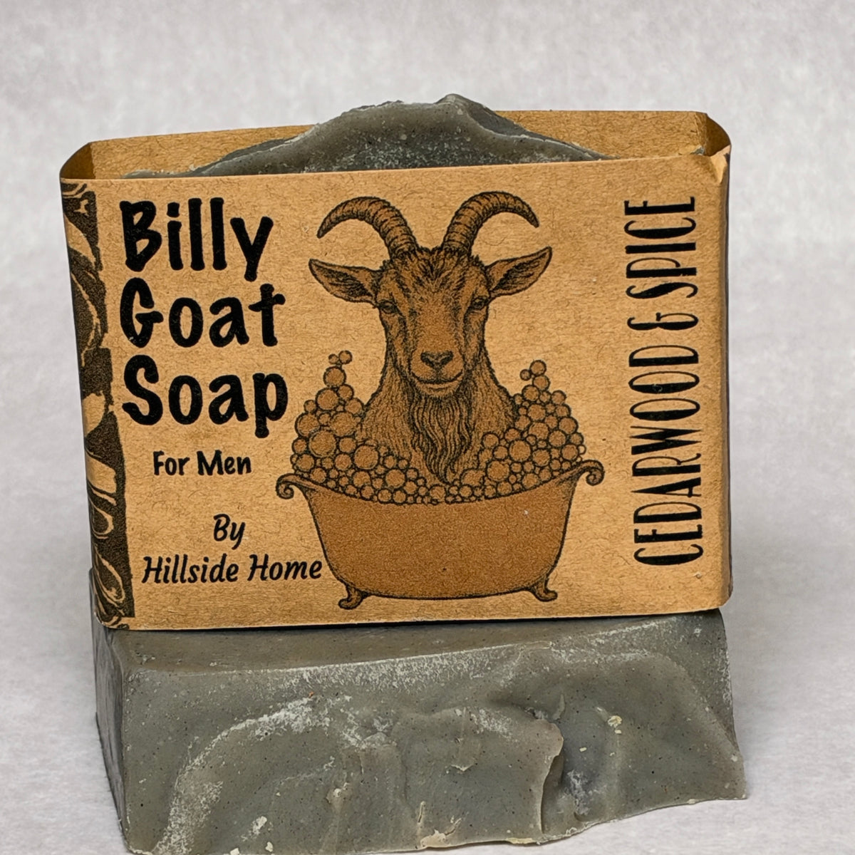 Men’s Goats Milk Soap-Cedarwood & Spice