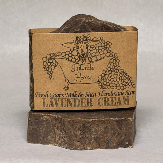 Goats Milk Soap- Lavender Cream